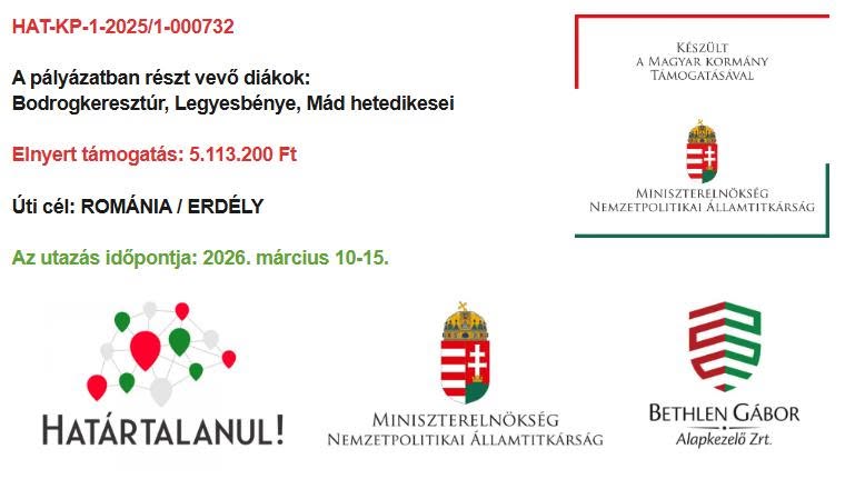 Határtalanul logók 2026